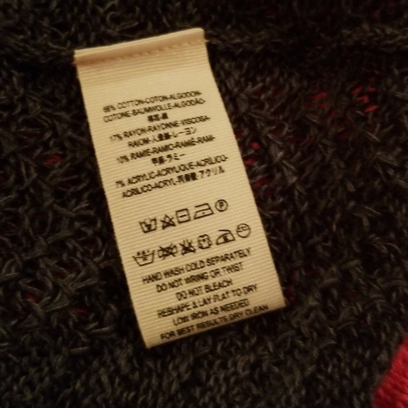 Free People loose knit tunic color block - Picture 7 of 7